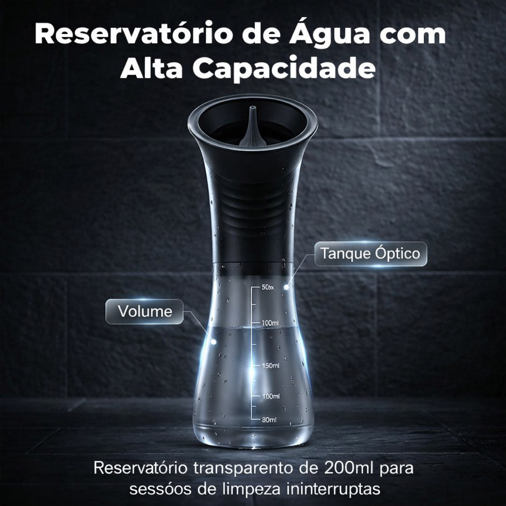 Kit de Limpeza de Ouvidos Elétrico Recarregável