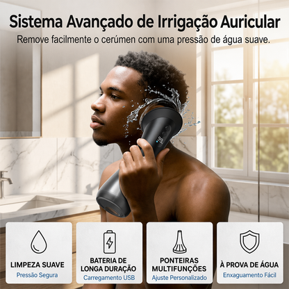 Kit de Limpeza de Ouvidos Elétrico Recarregável