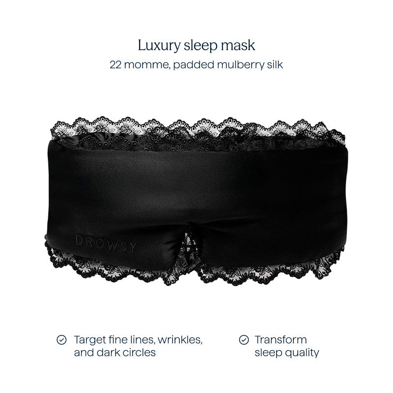 Paris Love Story - Máscara de Dormir Black Jade