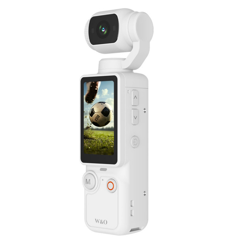 Fotocamera gimbal tascabile con schermo da 1,9 pollici