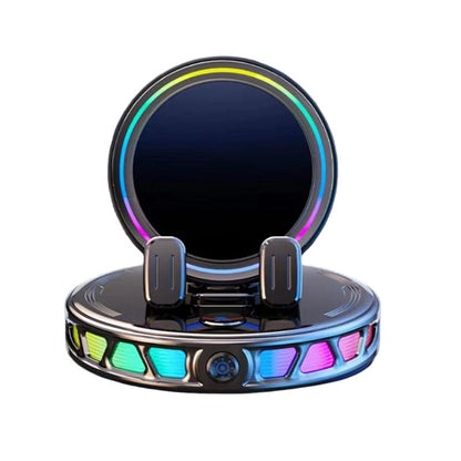 📱PROMO FLASH 50%🚗Support Voiture Téléphone RGB avec Recharge Sans Fil 15W – Fixation Auto, Rotation Libre, 3 Couleurs, Sécurisé & Pratique✨