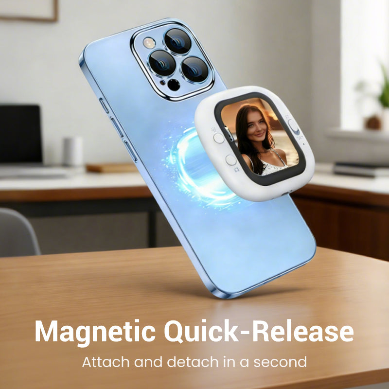 Magnetic Selfie Monitor Screen for Phone Rear Camera