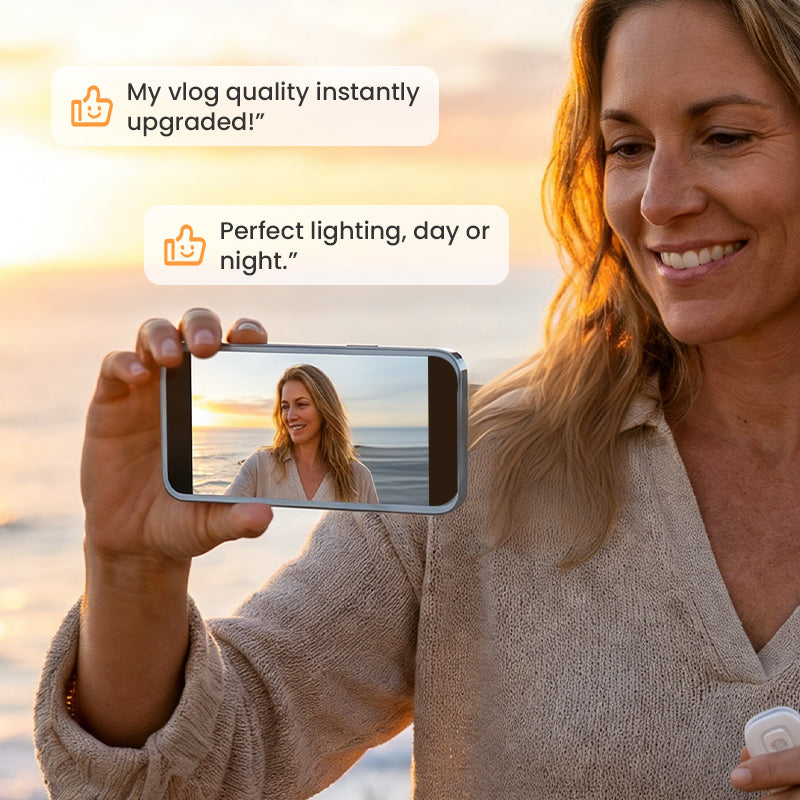 Magnetic Selfie Monitor Screen for Phone Rear Camera