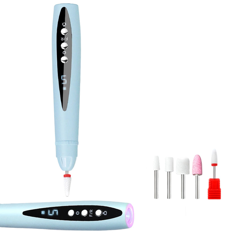 💎 50 % DE RÉDUCTION EN CE MOMENT !💅 Lampe UV portable + ponceuse – Affichage digital, multi-vitesses📱