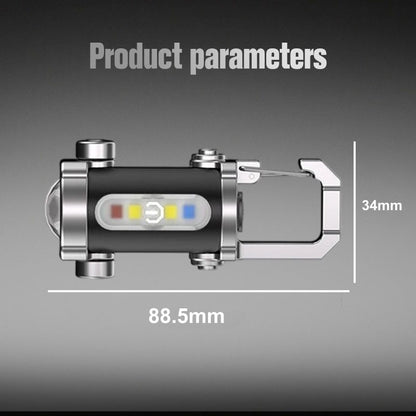 🔦 Rechargeable Keychain Flashlight – 300 Lumens, USB-C Charging & Compact, Unbreakable Design for EDC ⚡