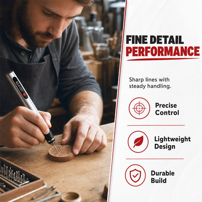 Kit de stylo de gravure de précision sans fil et rechargeabl