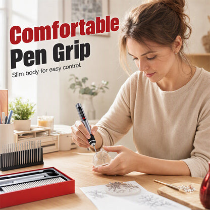 Kit de stylo de gravure de précision sans fil et rechargeabl