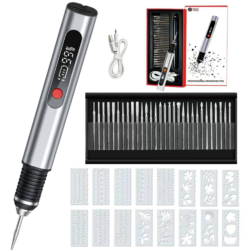 Kit de stylo de gravure de précision sans fil et rechargeabl