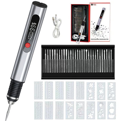 Kit de stylo de gravure de précision sans fil et rechargeabl