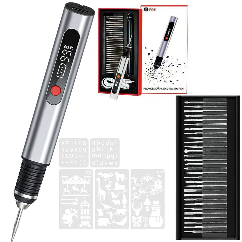Kit de stylo de gravure de précision sans fil et rechargeabl